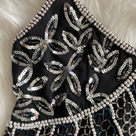 Nasty Gal beaded sequin top - Picture 4 of 6